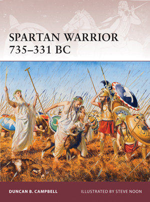 Osprey Warrior: Spartan Warrior 735-331BC