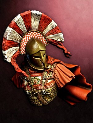 Spartan Warrior Bust