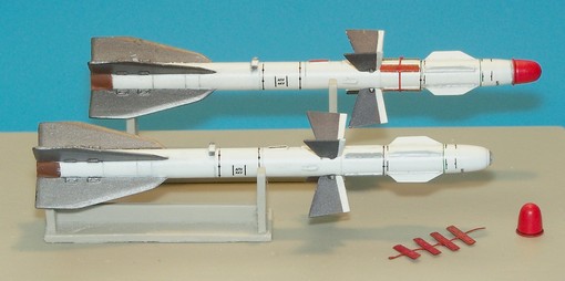 Cold War Russian missile R-27T AA-10 Alamo-B
