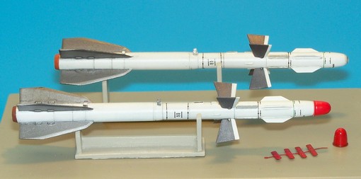 Cold War Russian missile R-27ET AA-10 Alamo-D