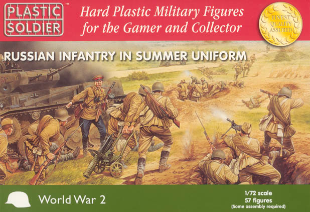 Russian Infantry in Summer Uniform