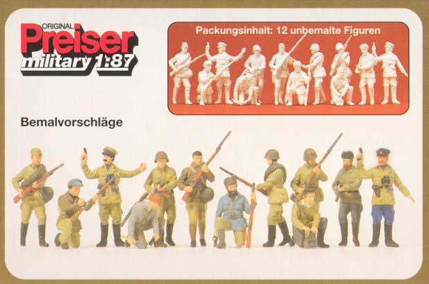 Russian Infantrymen & Partisans 1942-43