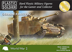 WWII German Panzer IV Tank Easy Assembly