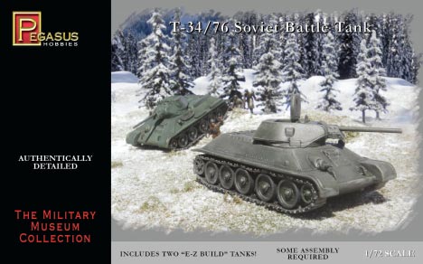 WWII Russian T-34/76 Tanks