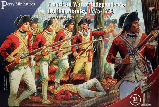 Perry Miniatures American War of Independence British Infantry 1775-1783