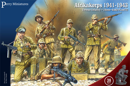 Perry Miniatures WWII German Afrikakorps 1941-1943