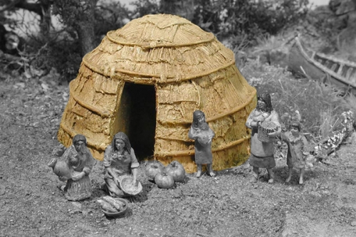 Woodland Indians Wigwam