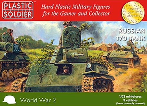 WWII Russian T70 Tank