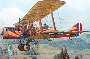 WWI British De Havilland DH4 with Puma Engine