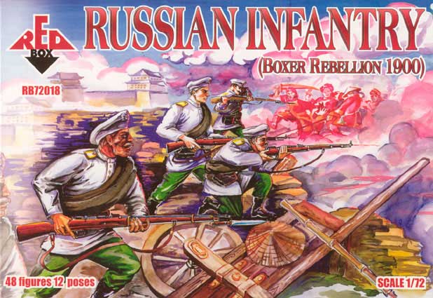 Russian Infantry, Boxer Rebellion 1900