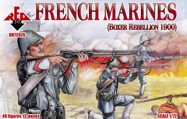 French Marines, Boxer Rebellion 1900
