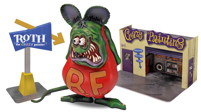 Rat Fink with Diorama