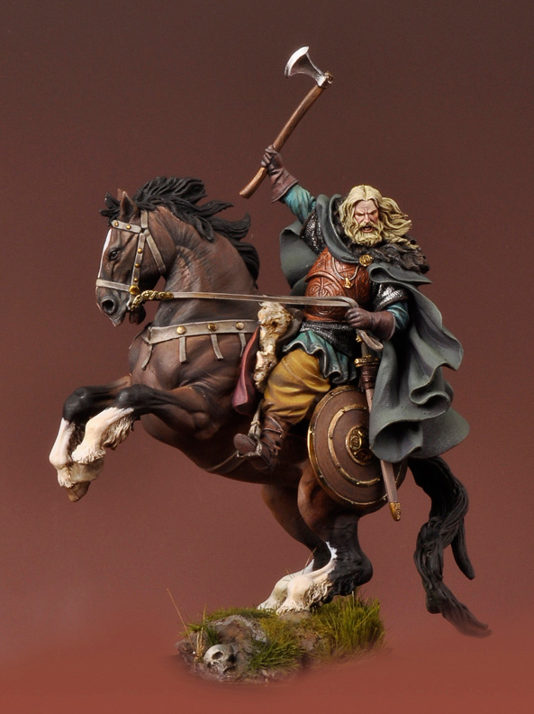 The Vikings: Viking on Horseback 850 A.D.