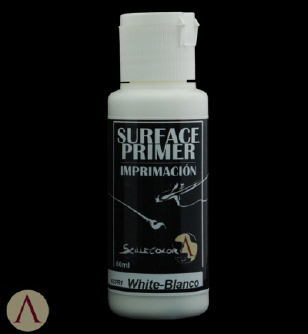Scale Color- Surface Primer White 60ml. Bottle