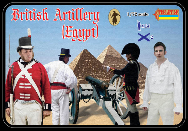 Strelets R - Napoleonic British Artillery (Egypt) 