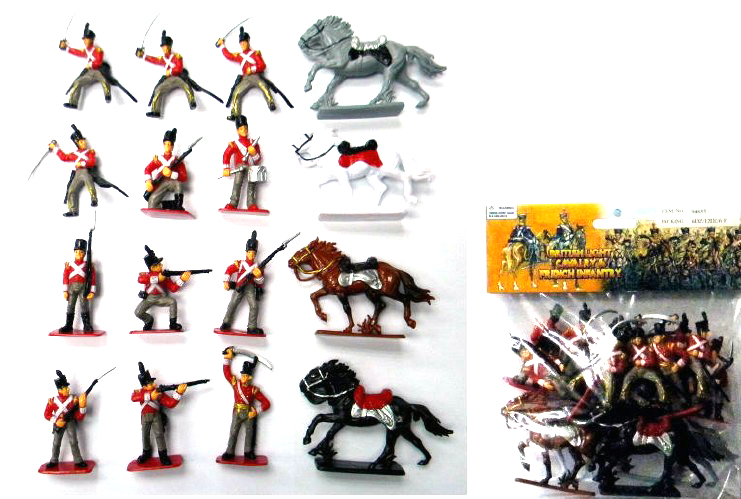 Napoleonic British Infantry Bagged Set