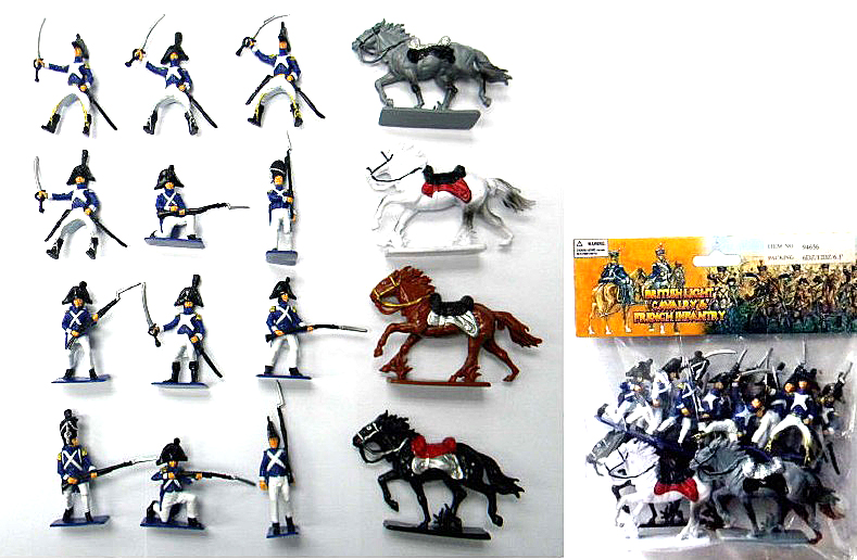 Napoleonic French Infantry Bagged Set
