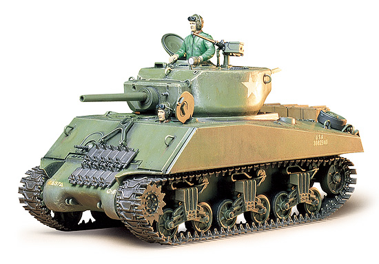 WWII US M4A3E2 Jumbo Sherman Assault Tank