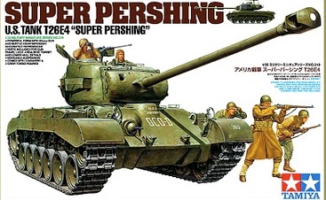 WWII US Tank T26E4 Super Pershing - Pre-Production