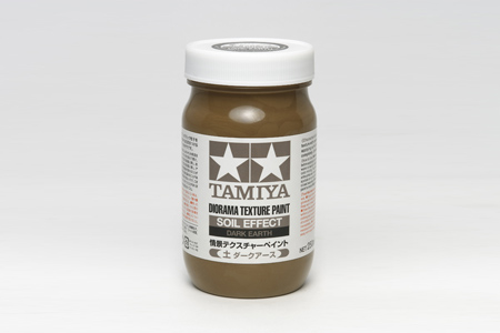Diorama Texture Paint Soil Effect: Dark Earth 250ml Bottle