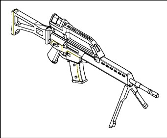 G36 German Standard Assault Rifles