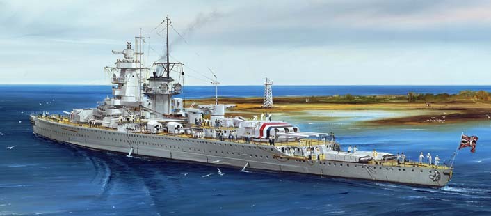 German Admiral Graf Spee Pocket Battleship 1937