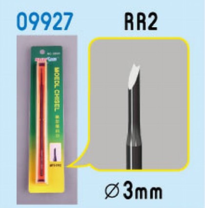 Model Micro Chisel: 3mm Round Chisel Tip