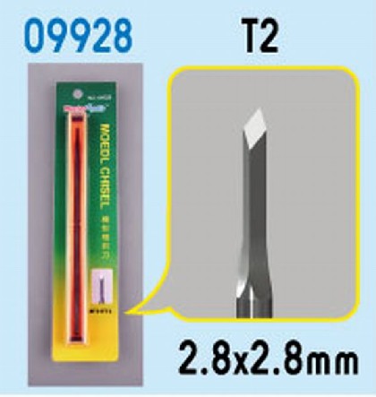 Model Micro Chisel: 2.8mm x 2.8mm Diamond Chisel Tip