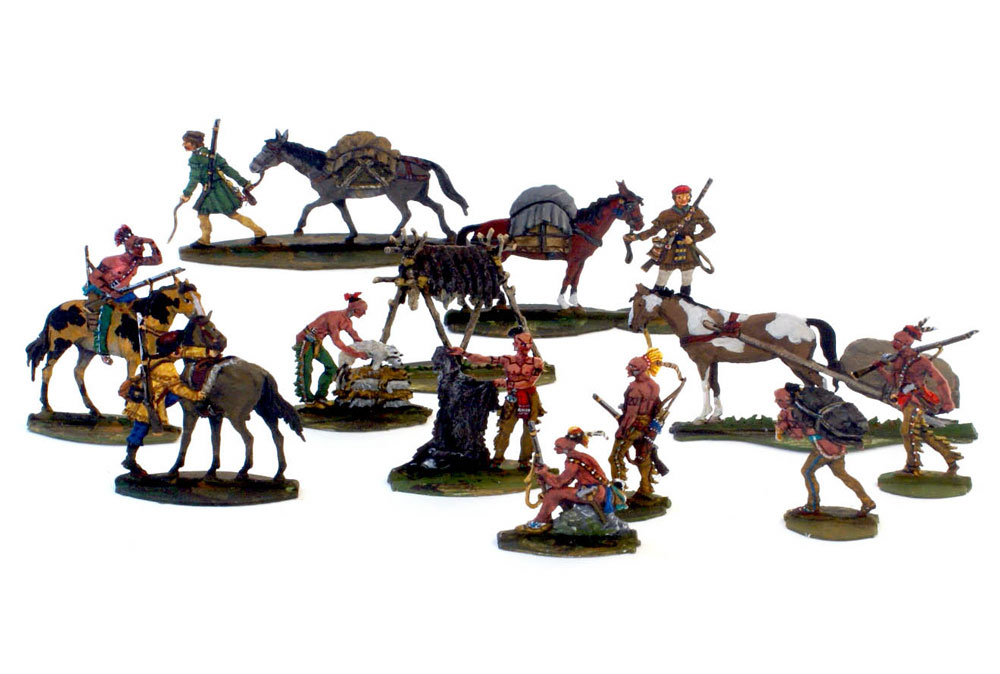 French & Indian War: Fur Traders (13 pcs.)