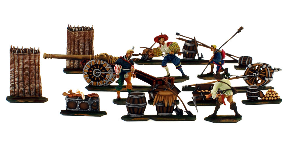 History of Artillery: Landsknecht Cannon #2 (10 pcs.)