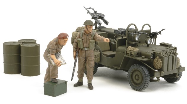 WWII British SAS Commando Vehicle