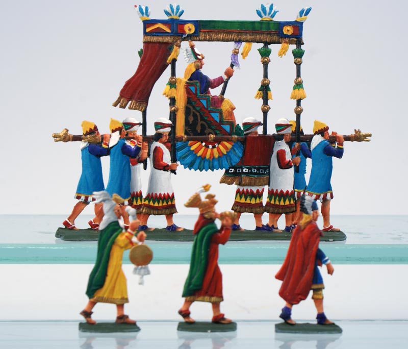 Aztec Procession (4 pcs.)