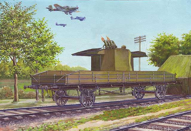 WWII Soviet SAM-AT Platform