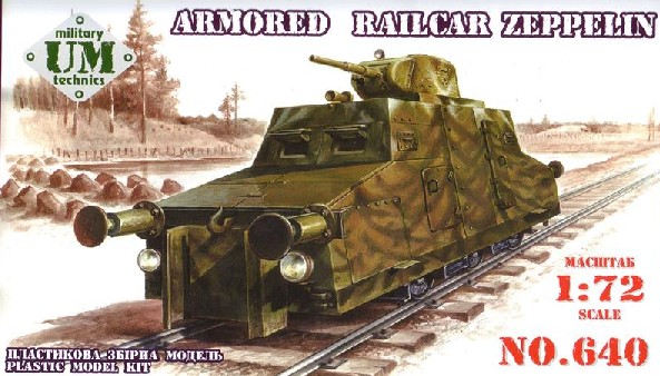 WWII German Zeppelin Armored Railcar