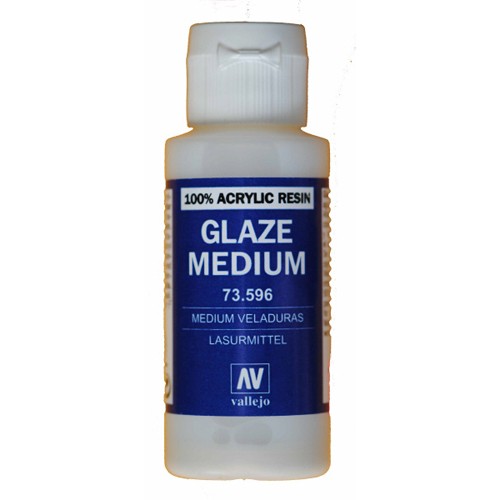 Vallejo Glaze Medium 60ml. Bottle