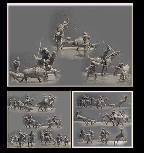 Medieval Hunting Party