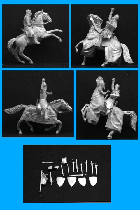 Mounted Crusaders in the Holyland