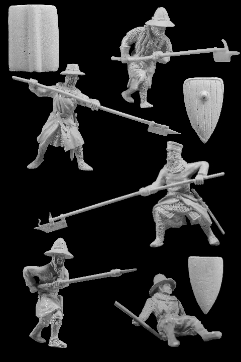 Medieval Infantry Spearmen