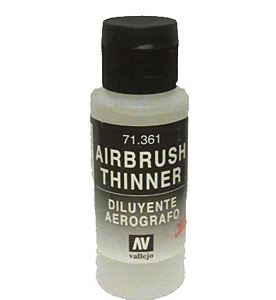 Vallejo Airbrush Thinner 60ml. Bottle