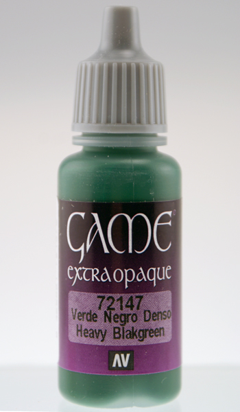 Game Color Extra Opaque Heavy Black Green