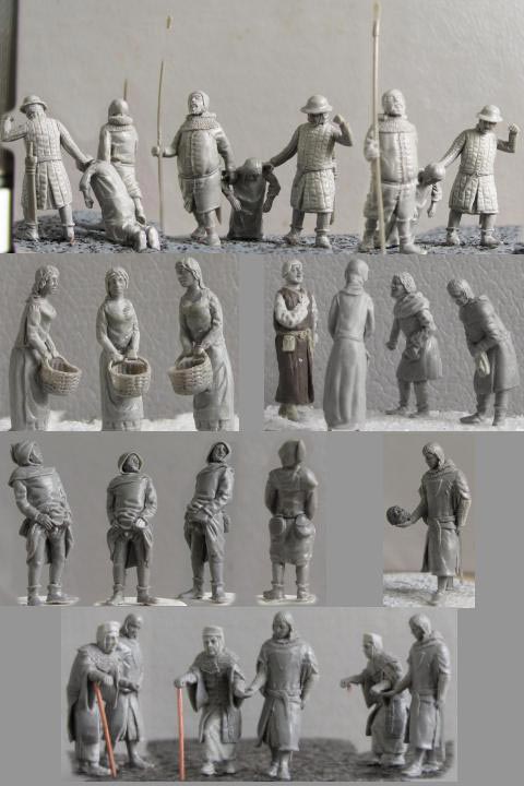 Medieval Civilians in Bad Behavior