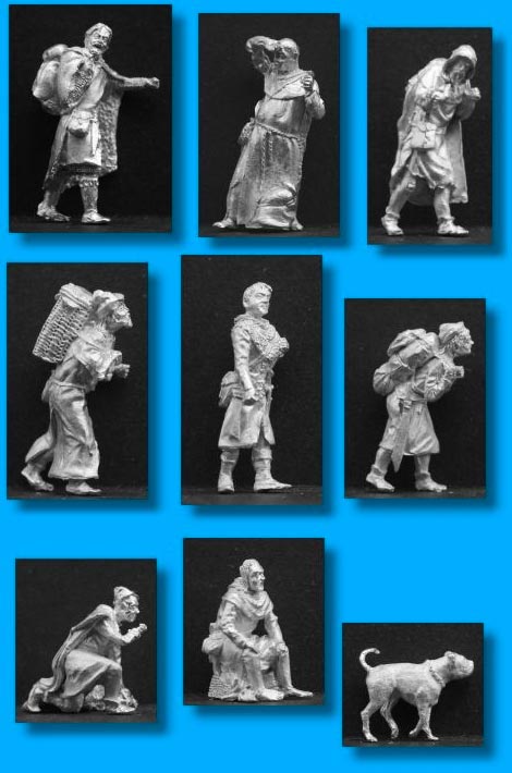 Medieval Pilgrims Set II