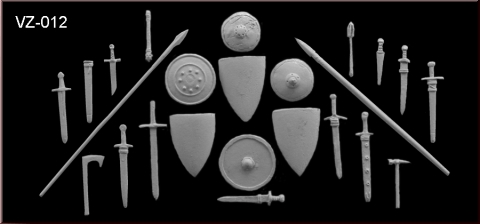 Medieval Infantry Weapon Set 2
