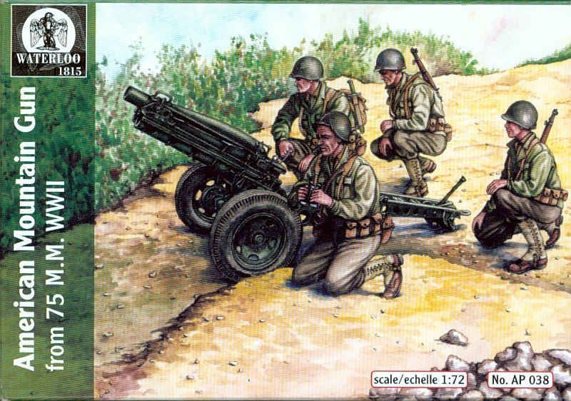 WWII American Mountain Gun from 75 mm