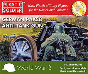 WWII German Pak38 Anti-Tank Gun & Crews