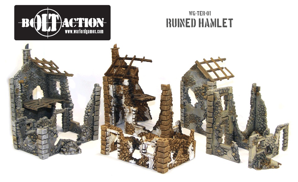 Ruined Hamlet Plastic Terrain Set