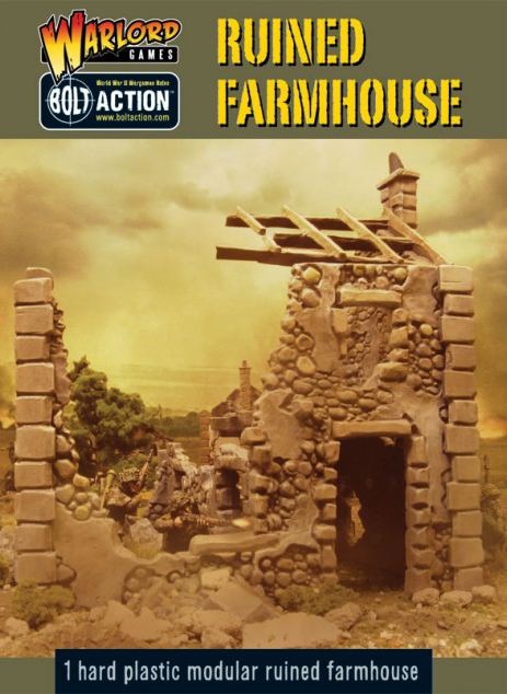 Ruined Farmhouse Plastic Terrain Set