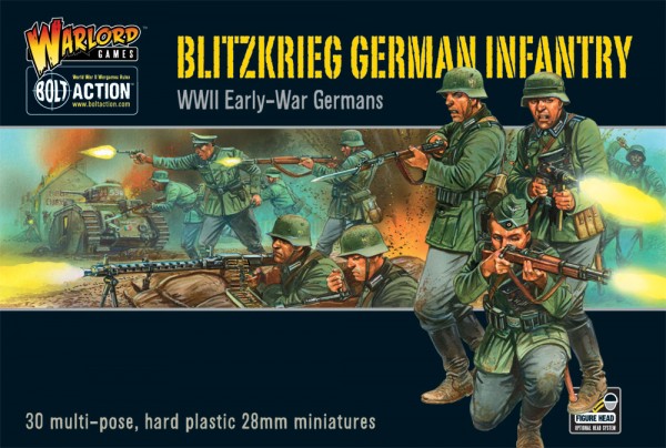 WWII Blitzkrieg German Infantry