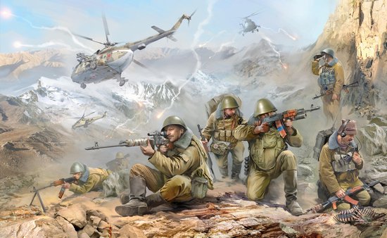 Modern Soviet Paratroops Afghanistan 1980-1988