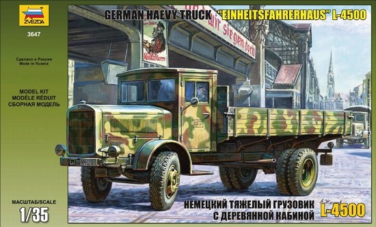 WWII German Truck L-4500 Einheitsfahrerhaus
